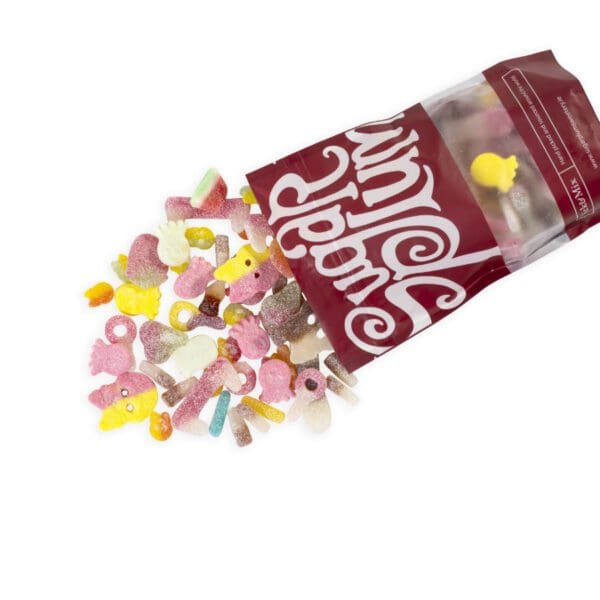 A Pre-made bag of our best fizzy pick and mix sweets.