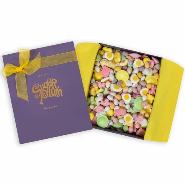 Our Confirmation Sweet Box is a delicious mix of pick and mix classics, chosen to celebrate confirmations. Delivery available nationwide from our online sweetshop.