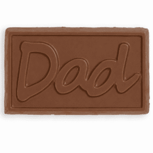 Handmade Father's Day Chocolate Bar. Handcrafted by Master Chocolatiers in Irish Chocolate Factory. Delivery available nationwide from our online sweetshop.