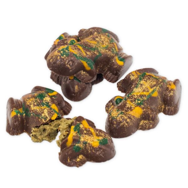 Dubai Chocolate Frogs (Milk)