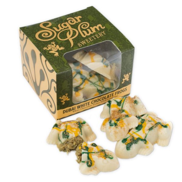 Dubai Chocolate Frogs (Wht)