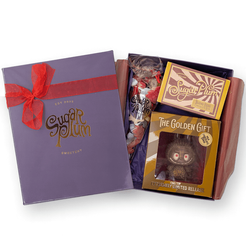 Toy Show Box, Enjoy our Toy Show Box, with a festive mix of your favorite treats from Sugar Plum Sweetery, creator of the Viral Chocolate Dubai Bar