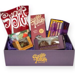 Christmas Hamper, Enjoy our Christmas Hamper, with a festive mix of your favorite treats from Sugar Plum Sweetery, creator of the Viral Chocolate Dubai Bar