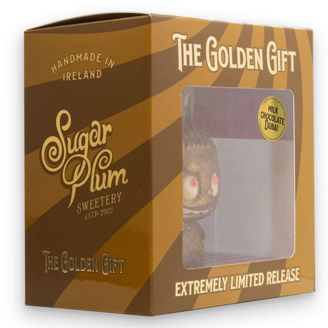 From the creators of the viral Dubai Chocolate Bar. Sugar Plum Sweetery bring the Golden Gift. The perfect treat this Christmas. Delivery available nationwide, limited release.
